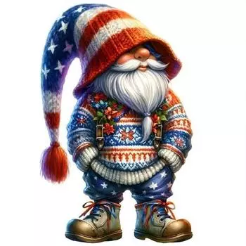 5D-Diamantgemlde zum Selbermachen Runder Bohrer Zwergen-Set Heimdekoration Kuns