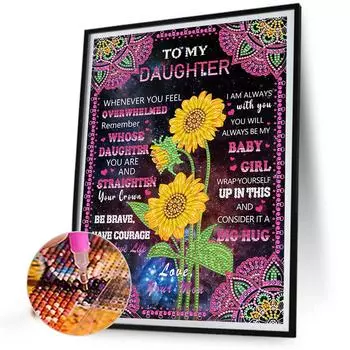 5D DIY 30*40CM Night Luminous Diamond Painting Partial Special Shaped Drill Embroidery Cross Stitch Painting Christmas Gift BP101