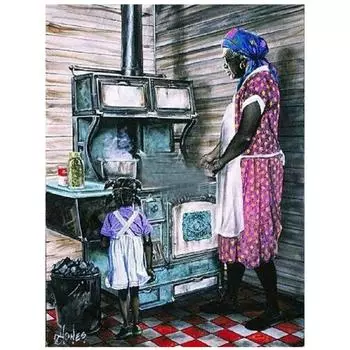 5d Diy африканские люди Алмазная картина Кристалл Картина Алмазная мозаика Полный круглый дрель Вышивка 20X30CM