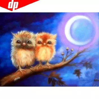 5D DIY Алмазная картина Животное Полная круглая вышивка Распродажа Алмазная мозаика Картина 20X30CM