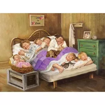 5D DIY Алмазная картина Алмазная вышивка Дом Милый дом Вышивка крестом Горный хрусталь 20X30CM