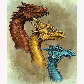 5d Diy Алмазная картина Алмазная вышивка Крест Стежок Алмазная мозаика Подарок Украшение Картина 20X30CM