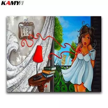 5D DIY Алмазная картина Алмазная вышивка Крестом 20X30CM