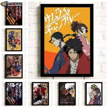 5D Diy Алмазная картина Аниме Самурай Чамплу Вышивка крестом Полный Алмазная вышивка Мозаика Full Round 20X30CM