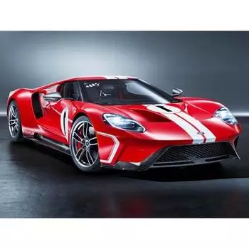 5D DIY Алмазная картина Автомобильный пейзаж Вышивка крестиком 5D Домашний декор Подарок 20X30CM