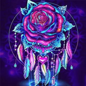 5D Diy Алмазная картина Белый Волшебный кот Алмазная вышивка Полный набор аниме Наборы для вышивки крестом Домашний декор Подарок ручной работы Round 25x25cm