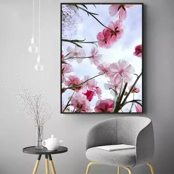 5D DIY Алмазная картина Цветочная Алмазная мозаика Наборы для вышивки крестом Вышивка Картина Стразы Искусство Ручной Работы Подарок Full Round 20x30CM