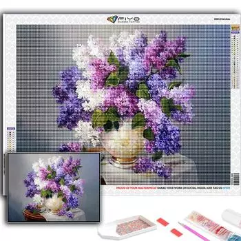 5D DIY Алмазная картина Цветок Горшечное растение Вышивка крестиком Алмазная художественная вышивка Мозаика Домашний деко Full Round 20X30CM