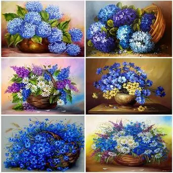 5D DIY Алмазная картина Цветок Набор для вышивки крестом Мозаика Алмазная вышивка Роза Полный круглый дрель Украшение дома Настенное искусство Full Round 20x30CM