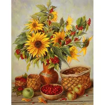 5D Diy Алмазная картина Цветок Смола Стразы Наборы Вышивка Крестом Главная Декор 20X30CM