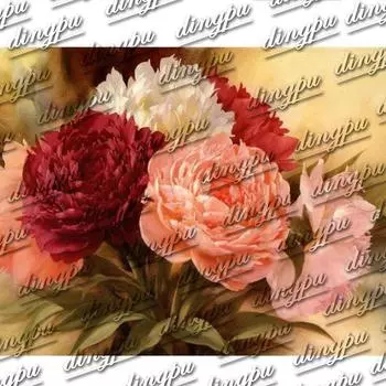 5D Diy Алмазная картина Цветы Алмазная вышивка крестом Кристалл Круглые наборы бриллиантов 20X30