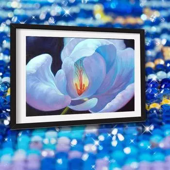 5d Diy Алмазная картина Цветы Пейзаж Полный дрель Горный хрусталь Наборы для вышивки крестом Ручная вышивка 20X30CM