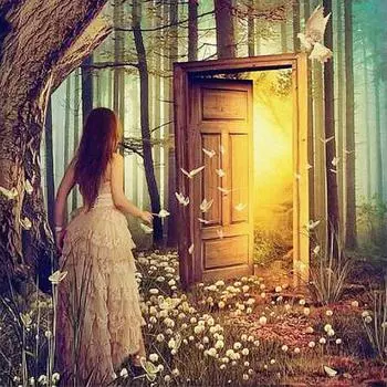 5D Diy Алмазная картина Девушка под деревом Алмазная вышивка Полный набор аниме Наборы для вышивки крестом Домашний декор Подарок ручной работы Round 25x25cm