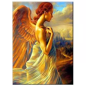 5D DIY Алмазная картина Девушка с закрытыми глазами Набор для вышивки крестом Мозаика Алмазная вышивка Роза Полный круглый/квадратный дрель Украшение дома Round 20x30cm