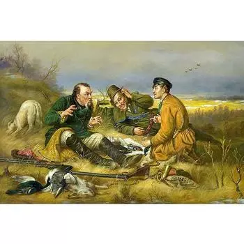 5D DIY Алмазная картина Дикая Охота Алмазная вышивка Полный мозаичный набор Наборы для вышивки крестом Домашний декор Подарки ручной работы Round 20x30cm