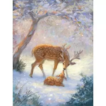 5D DIY Алмазная картина Горный хрусталь Картина Алмазная вышивка Крестом Снег Домашний Декор Подарок Full Round 20X30CM