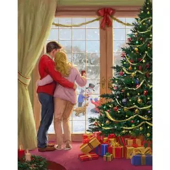 5D DIY Алмазная картина Горный хрусталь Картина Алмазная вышивка Крестом Мозаика Украшение дома Full Round 20X30CM