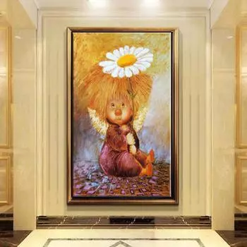 5D DIY Алмазная картина Хризантема и карликовые цветы Набор для вышивки крестом Мозаика Алмазная вышивка Роза Полный круглый/квадратный дрель Украшение дома Round 30x40cm