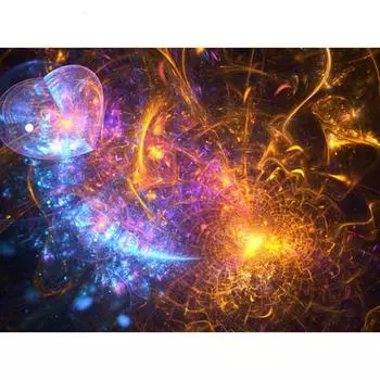 5D DIY Алмазная картина Искра Столкновение Алмазная вышивка Мозаика Вышивка крестом Горный хрусталь Украшение 20X30CM