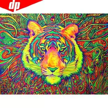 5d Diy Алмазная картина картины стразами животных Алмазная вышивка 20X30