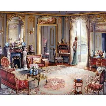 5D DIY Алмазная картина Красивая девушка Вышивка Мозаика Вышивка крестом Горный хрусталь Украшение 20X30CM