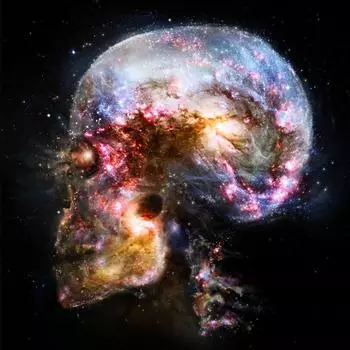 5d Diy Алмазная картина Крест Стежок Череп Алмазная мозаика Полный круглый Алмазная вышивка 30x30CM