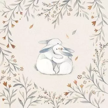 5d Diy Алмазная картина Кролик Мультфильм Diamants Мозаика Полный Алмазная вышивка 30x30