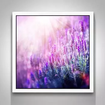 5D DIY Алмазная картина лавандовые поля Вышивка Алмазная вышивка крестом Домашний декор Подарок 30X30CM