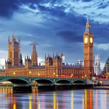 5D Diy Алмазная картина Лондонский мост и пейзажи Биг-Бена Алмазная вышивка Полный набор аниме Наборы для вышивки крестом Домашний декор Подарок ручной работы Round 25x25cm