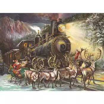 5D DIY Алмазная картина Лоси Вышивка Мозаика Вышивка крестом Горный хрусталь Украшение 20X30CM