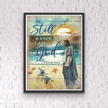 5D DIY Алмазная картина Люди, идущие по пляжу Набор для вышивки крестом Мозаика Алмазная вышивка Роза Полный круглый/квадратный дрель Украшение дома Round 30x40cm