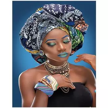 5D Diy Алмазная картина Макияж Женщина Алмазная вышивка Крестом Домашний декор Подарки ручной работы Round 20x30cm