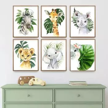 5D DIY Алмазная картина Маленькие животные Алмазная мозаика Алмазная вышивка Полный набор Наборы для вышивки крестом Домашний декор Подарки Round 20x30cm