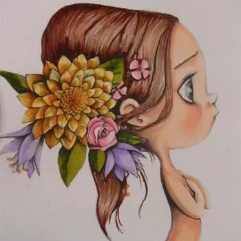 5D DIY Алмазная картина Милая девушка Бриллианты Вышивка крестиком Стразы Мозаика Детский Декор Подарок 30X30CM