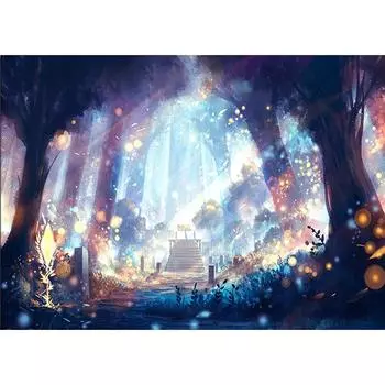 5D DIY Алмазная картина Мозаика Фэнтезийный лес Алмазная вышивка со стразами Вышивка крестом 20X30CM