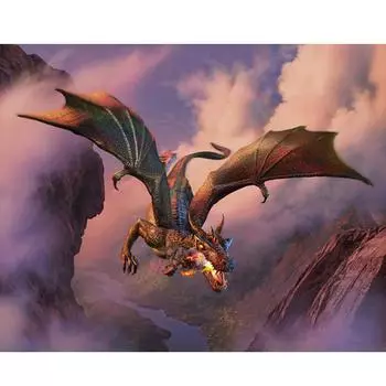 5D DIY Алмазная картина Мозаика Пион Алмазная вышивка Крестом Ремесло Комплект Стена Искусство 20X30CM