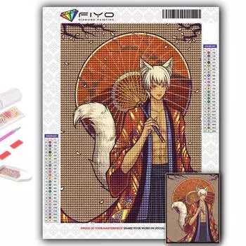 5D Diy Алмазная картина Мультфильм Аниме Игровой персонаж Вышивка крестом Полный Алмазная вышивка Мозаика Full Round 20X30CM