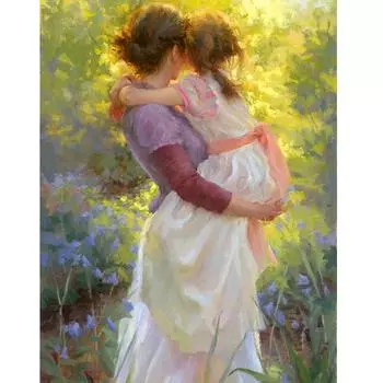 5D DIY Алмазная картина Наборы для вышивки крестом Полная Алмазная вышивка Мозаика Изображение Стразы Декор Подарок Full Round 20X30CM