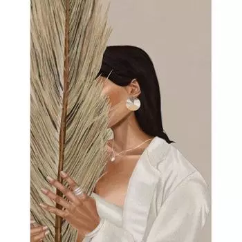 5D DIY Алмазная картина Новая женщина Алмазная вышивка Крестом Лицо Стразы Мозаика Домашний декор Full Round 20x30CM