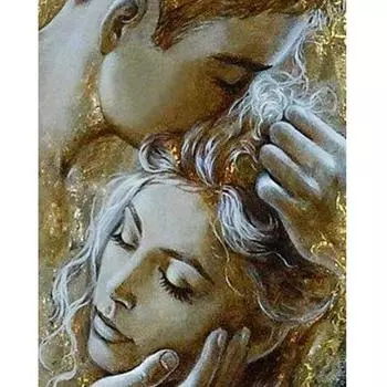 5D Diy Алмазная картина Обнимающая пара Алмазная вышивка Крестом Домашний декор Подарки ручной работы Round 20x30cm