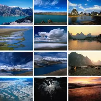 5D DIY Алмазная картина Пейзаж Пейзаж Стразы Картина Полная Алмазная вышивка Пейзаж Мозаика Вышивка крестом Домашний декор Full Round 20x30CM