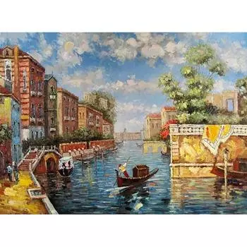 5D DIY Алмазная картина Пейзаж Вышивка Стразы Картина Алмаз 20X30CM