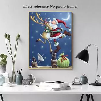 5D DIY Алмазная картина, полная круглая дрель, вышивка крестиком, ремесло, алмазная вышивка, полный комплект, мозаика со стразами, подарок, домашний декор, набор для рукоделия 15x20CM