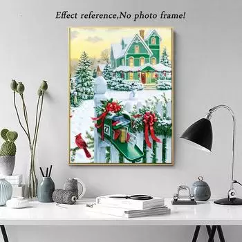 5D DIY Алмазная картина, полная круглая дрель, вышивка крестиком, ремесленная живопись, вышивка, Новое поступление, мозаика со стразами, домашний декор, подарок 15x20CM