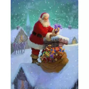 5D DIY Алмазная картина Полная площадь Алмазная вышивка Пейзаж Вышивка крестом Мозаика Стена Арт Декор Full Round 20X30CM