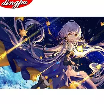 5D DIY Алмазная картина Полный круглый Алмазная вышивка Продажа Стразы Мозаика Картина 20X30CM