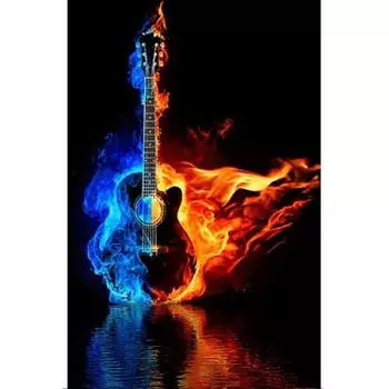 5D DIY Алмазная картина Полный круглый дрель Вышивка Крестом Подарок Домашний Декор Подарок 20X30CM