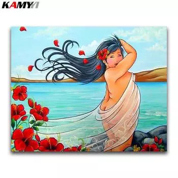 5D DIY Алмазная картина Полный круглый кролик Алмазная вышивка 20X30CM