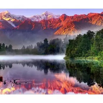 5D Diy Алмазная картина Природные пейзажи Алмазная вышивка Крест Стежок Мозаика Домашний декор 20X30CM