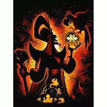 5d Diy Алмазная картина Птица Вышивка Крестом Хэллоуин Полный Круглый Алмаз Искусство Горный Хрусталь Алмазная Мозаика Домашний Декор 30x40cm/12x16inch 30x40cm NO Frame